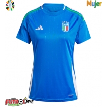 Camiseta Italia Primera Equipación para mujer Eurocopa 2024 manga corta